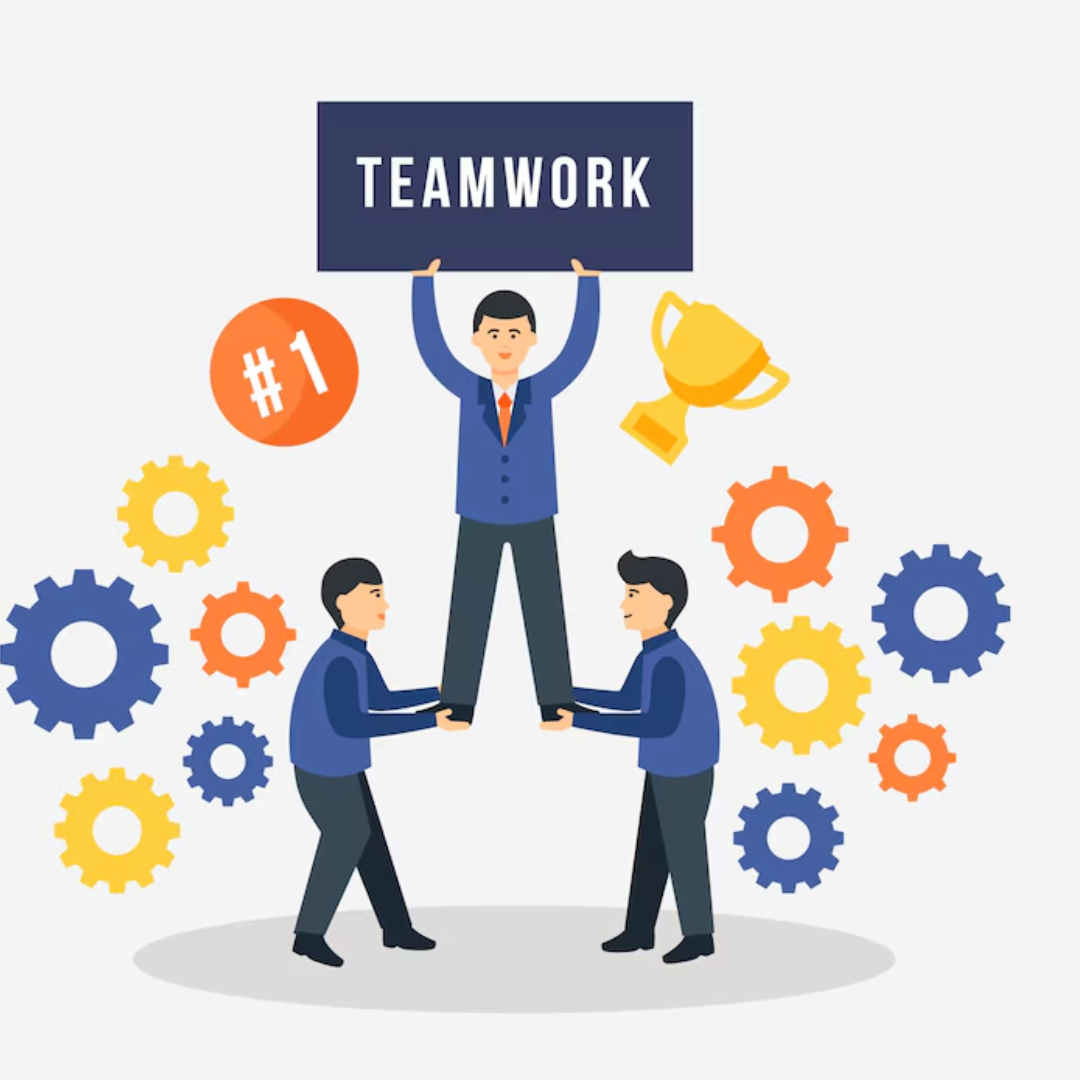 Teamwork illustration